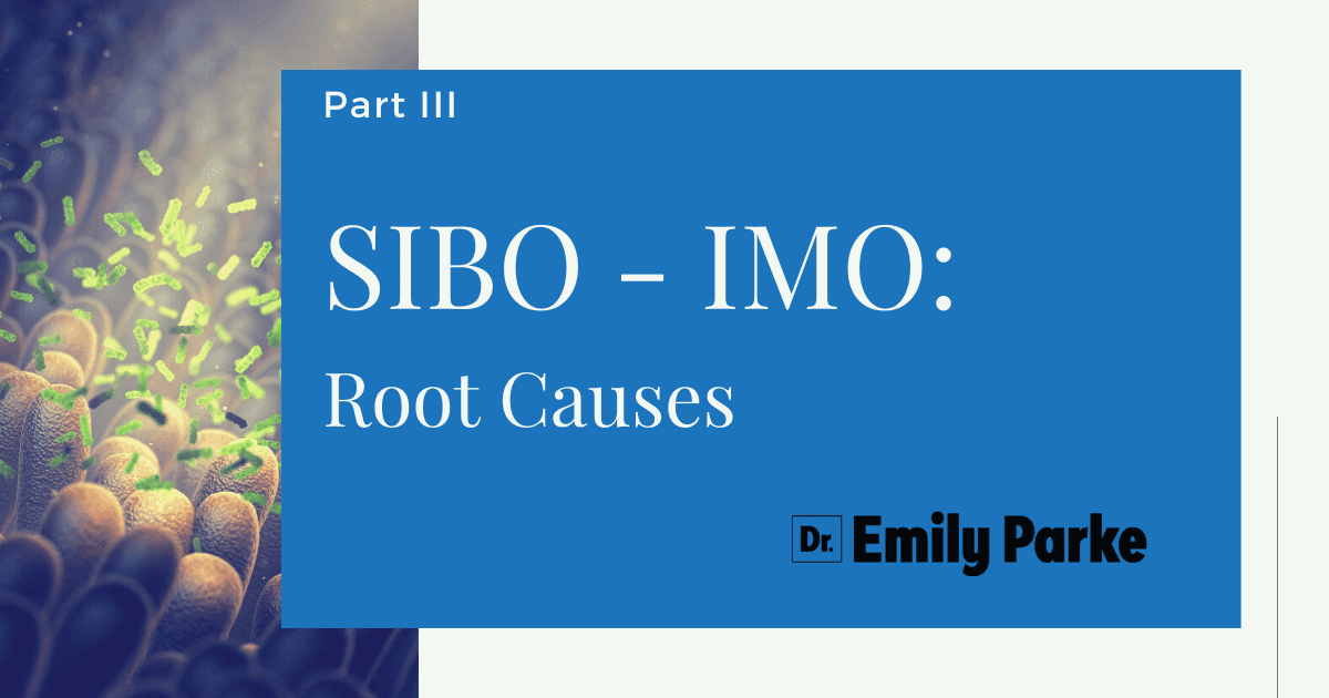 SIBO root causes