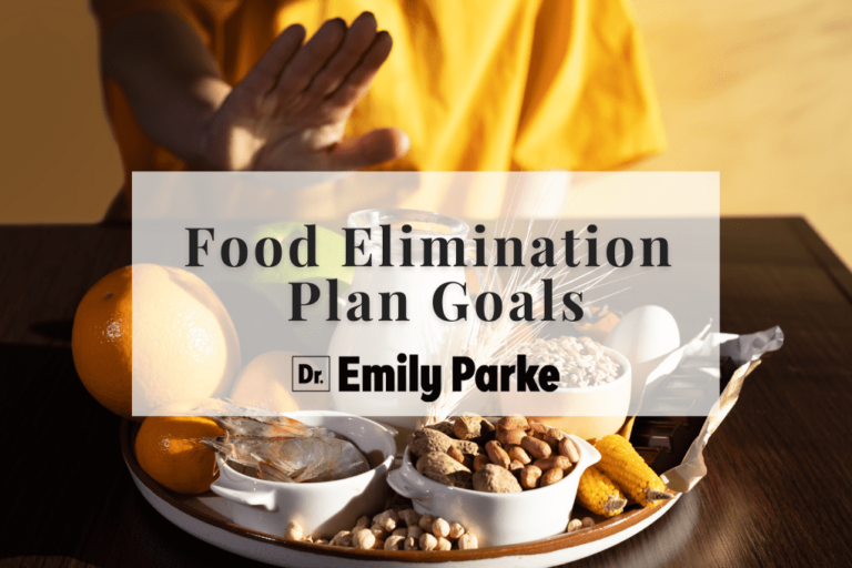 Food Elimination Plan Goals